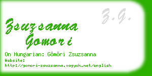 zsuzsanna gomori business card